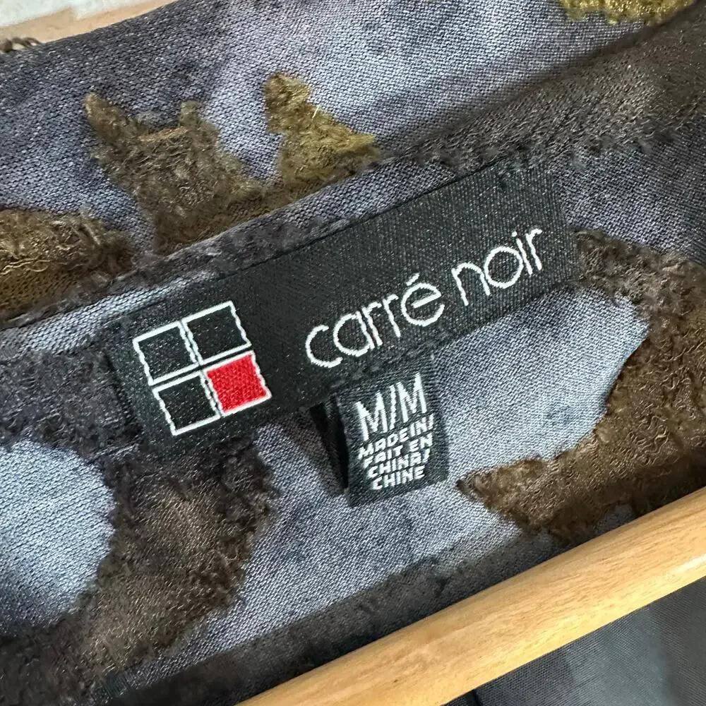 CARRE NOIR dark floral fairycore grunge blazer jacket womans‎ Medium - Picture 5 of 7